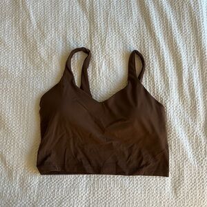Lululemon Align Tank Top (Light Support) Color Java, Size 12 Women’s